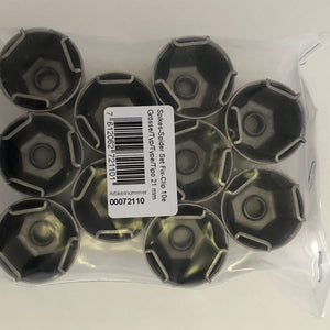 72.110 (10) pcs. 21mm Fix-Clip (insert & bell housing) 21mm; Acura; Chrysler; Ford; GM; Hyundai; Infiniti; Jeep; Kia; Lexus; Mazda; Mitsubishi; Toyota